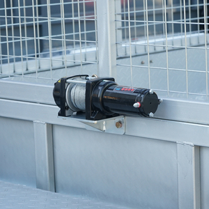 Trailers for Cars 8x5 Trailer Cage <b>Single</b> Axel Car Trailer - Product Image 6