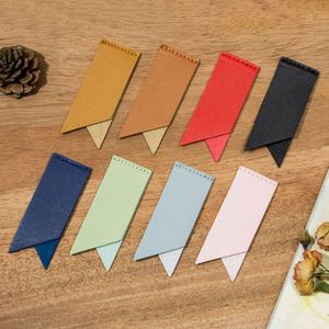 New Style Miniature Cute Style Cross <b>Bookmark</b> PU Leather Business Page Book Marks - Product Image 4