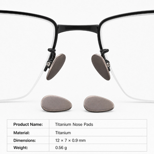 Accessoires de lunettes en gros : Vis variées en titane pur pour plaquettes de nez de lunettes - Product Image 6