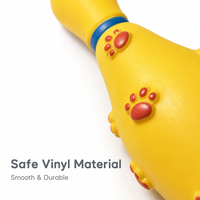 Jouet pour chien et chat en silicone en forme de quilles de bowling avec couineur intégré, pour le nettoyage des dents, étanche, anti-anxiété, utilisation intérieure/extérieure