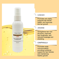 Huile capillaire nourrissante bio à la jojoba et aux protéines végétales hydrolysées pour tous types de cheveux : répare, hydrate, lisse et fortifie