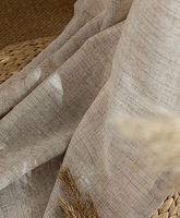 Offre Spéciale Rideaux en tissu de lin d'art recto verso de la meilleure qualité Conception spéciale pour une large utilisation en ligne