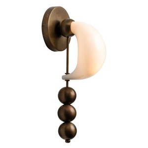 Vintage Abacus <b>Wall</b> Lamp Led E26 <b>Switch</b> Control Bedroom Bedside <b>Lighting</b> Wabi Sabi Style Villa Decor - Product Image 5