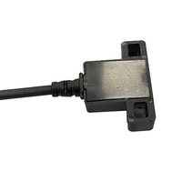 Sensor Fotoeléctrico Tipo Micro Slot de 5mm, Sensor Fotoeléctrico LED Infrarrojo en Forma de U para Brazo Mecánico