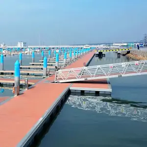 Aluminium Drijvende Dock Float Platform Brug Mariene Drijvende Dokken Met Waterdichte Vloot