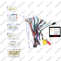 Meihua Car Stereo Radio Power Harness Cable Wire Adapter for Toyota Corolla/Camry/Prado/RAV4 Series With Canbus