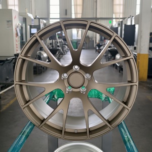 Cerchi Forgiati Personalizzati da 19 Pollici 5x115 in Bronzo Opaco per <span class=keywords><strong>Auto</strong></span> Passeggeri, Adatti per <span class=keywords><strong>Dodge</strong></span> <span class=keywords><strong>Viper</strong></span>, Ram, ACR, Challenger - Product Image 1
