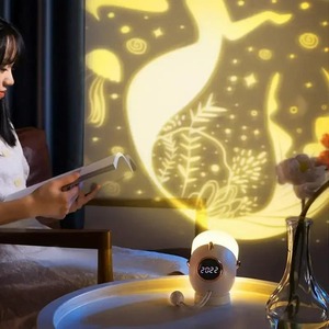 Veilleuse projecteur bébé pour enfants avec minuterie et 6 films Projecteur de veilleuse étoile Cadeaux romantiques pour hommes femmes enfants - Product Image 4