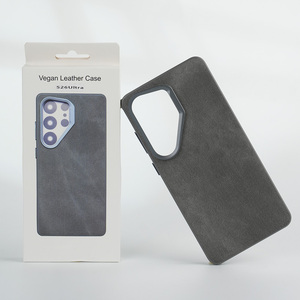 Funda de Teléfono de Tela L125 con Patrón de Mezclilla para Samsung S26 Ultra Plus, Funda Protectora a Prueba de Golpes para iPhone y Android - Product Image 1