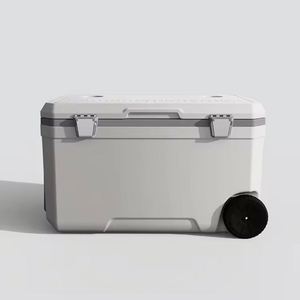 Glacière pliable moderne grande capacité 70L à prix abordable avec roues, portable pour aliments, canettes, vin et usage hospitalier - Product Image 4