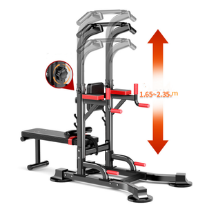 <span class=keywords><strong>Appareil</strong></span> <span class=keywords><strong>de</strong></span> fitness multifonctionnel pour la maison : Barres parallèles, banc <span class=keywords><strong>de</strong></span> musculation, entraîneur complet, équipement <span class=keywords><strong>de</strong></span> stretching au sol et dispositif <span class=keywords><strong>de</strong></span> traction - Product Image 5