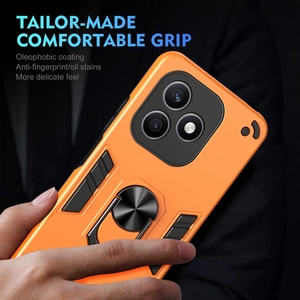 Coque de téléphone portable antichoc avec support anneau pour <span class=keywords><strong>Honor</strong></span> X8D X6D X5C 500 600 Lite - Product Image 2