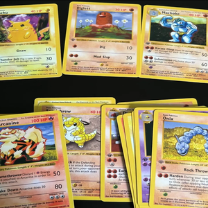 YZ Wholesale – Cartes Pokémon Rares Vintage 1999 – Cartes Pokémon Dupliquées – Boîte de Boosters 1ère Édition – Cartes Dorées – Cadeaux - Product Image 6