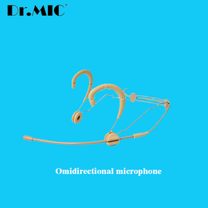 Beta53 Microphone d'enseignant de couleur de peau pour l'enseignement de la performance <span class=keywords><strong>Casque</strong></span> à condensateur <span class=keywords><strong>filaire</strong></span> avec microphone suspendu à l'oreille pour les artistes interprètes ou exécutants - Product Image 2