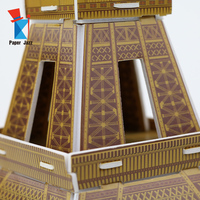 Puzzles en papier d'architecture personnalisés de haute qualité, bâtiments célèbres, bricolage pour enfants ou éducation, modèle de puzzle en mousse 3D