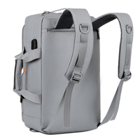 Sac à dos professionnel imperméable grande capacité 17 pouces en nylon avec port USB pour homme, personnalisable avec logo, pour étudiants et ordinateurs portables