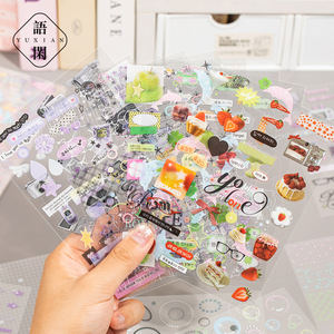 Paquete de 20 Pegatinas para Libro de Collage, Serie Escribe tus Pensamientos, Estilo Instagram, Papelería Estilo Americano para Bullet Journals - Product Image 3