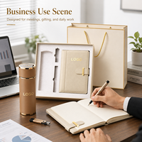 Coffret Cadeau Luxe Carnet A5 Journal Intime avec Stylo, Logo Personnalisé, Bloc-Notes, Livre de Comptes, Ensembles Cadeaux d'Entreprise