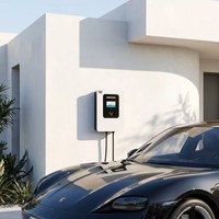 Solución de Carga para Vehículos Eléctricos 2026: Estación de Carga de Pared de Doble Conector (Dual Gun) OEM de 7KW-40KW para Uso Comercial y Doméstico