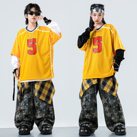 Vêtements de danse de rue pour filles, vêtements de performance hip-hop, vêtements hip-hop pour garçons et costumes de danse jazz pour filles