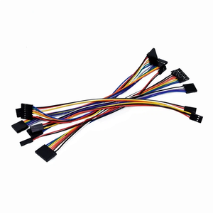 맞춤형 2.54mm 피치 듀퐁 케이블 커넥터 1 2 3 4 5 6 8 10 핀 점퍼 전선 하네스 어셈블리 - Product Image 1