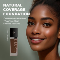 Fond de teint coréen vegan à couvrance totale SPF 30, marque privée OEM/ODM, fond de teint mat pour le maquillage