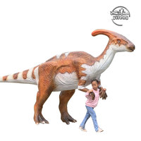 Parasaurolophus Animatronic Dinosaure Statue Modèle Mécanique Réaliste dinosaure