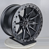 Jantes Beadlock 15x10 17x10 18x11 5x114.3 5x112 5X120 15 17 18 pouces forgées pour voitures de course de dragster pour Toyota Tacoma