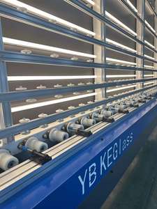 สายการผลิตกระจกลามิเนตอัตโนมัติแบบออนไลน์ประสิทธิภาพสูง YBKE สายการผลิตกระจกลามิเนต - Product Image 6