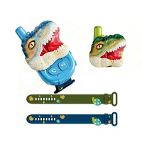 Jouet talkie-walkie dinosaure de dessin animé, communication longue portée, interphone de poignet, transmission sans fil pour enfants, montre talkie-walkie, jouet