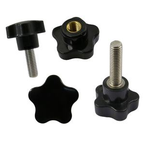 Promotion : Bouton d'ameublement noir en bakélite en forme d'étoile pour tiroirs, armoires et meubles de <span class=keywords><strong>cuisine</strong></span>, idéal pour l'usinage industriel et le polissage - Product Image 1