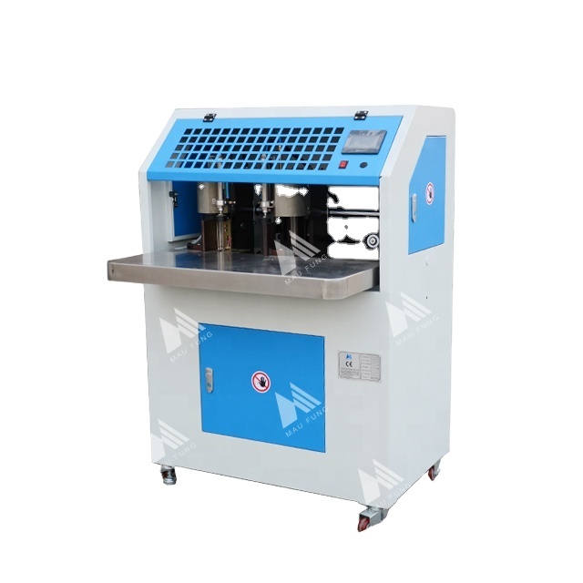 Notebook Making Machine Pneumatic Auto Double Head Cutting Machine for Notebook Invitation Card Booklet