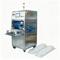 Machine de scellage de précision Tyvek pour barquettes thermoformées en PETG, scelleuse de moules en aluminium de qualité médicale