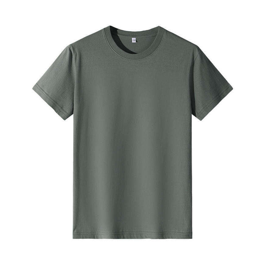 Gris oscuro, 190 g de puro algodón.