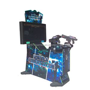 Arcade Blaster inspiré des extraterrestres Système de tir à double station Parc d'attractions intérieur Machine de jeu interactive pour enfants - Product Image 1