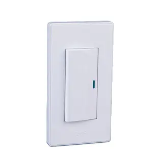 Igoto American Style A511 1gang electrical push button light wall switch
