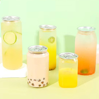 Emballage Boîte PET Aoyi 250 ml pour Gâteau, Bocal Plastique PET 330 ml pour Jus de Pastèque