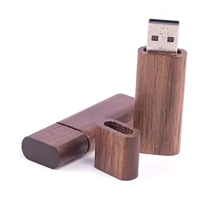 Tự Nhiên Màu Xanh Lá Cây Bảo Vệ Môi Trường Tre 64G 3.0 Gỗ U Đĩa 32G Món Quà Thủ Công USB Flash Drive 128G Carbon Bộ Nhớ