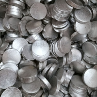 99.7% 1070 32mm Lingotes de Aluminio A1070 Pulidos Planos, Abombados, Cónicos, Cuadrados, Ovalados, Rectangulares