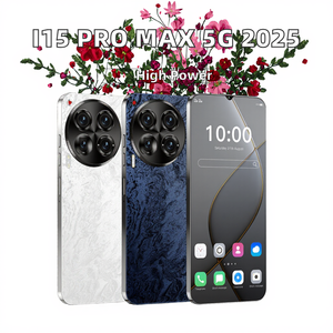 2025มาใหม่ <span class=keywords><strong>I15</strong></span>เดิมมาร์ทโฟน15 <span class=keywords><strong>PRO</strong></span> <span class=keywords><strong>MAX</strong></span> 5G 144Hz 7.3จอแสดงผล108MP กล้องหลัง16GB + 1TB Deca Core MTK ฝรั่งเศส - Product Image 2