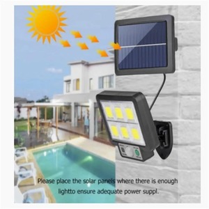LED Solar Split Wall Lamp 3 Mode Waterproof <b>Motion</b> Sensor Lamps Garden Street Lighting Solar Lamp for Garden Security Wall <b>Light</b> - Product Image 3