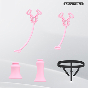 Cage de chasteté YPM Butterfly avec dispositif anti-débrayage, ceinture de harnais FUFU avec clip et cathéter urétral pour transgenre. - Product Image 2