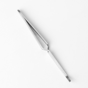 Pinzas multifuncionales para moldear uñas, punta curva de acero inoxidable para manicura, decoración de uñas de gel acrílico - Product Image 4