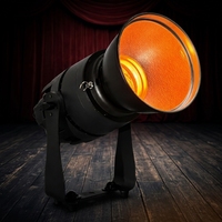 Mini projecteur LED DMX étanche IP65 300W avec réflecteur, RGBALC, à raccordement infini, pour spectacle de lumière de concert