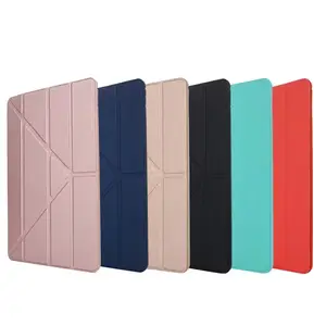 Wholesale New model Multi-fold TPU Magnetic Tablet smart Case Crash Proof Magnetic Induction For iPad 10th Generation 10.9 2022