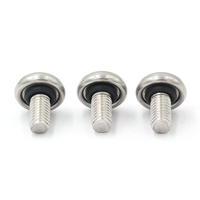 Vis de fixation en acier inoxydable à tête cylindrique Torx avec joint en caoutchouc, étanche et anti-fuite