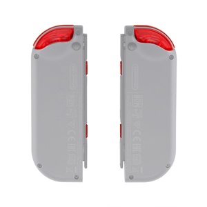 명확한 빨간 ABXY 방향 열쇠 SR SL L R ZR ZL 방아쇠 단추 NS 스위치를 위한 전 세트 단추 수리용 연장통 - Product Image 5