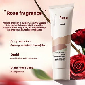 Crème pour les mains Ouliqi au style forêt naturelle avec glycérine hydratante, parfum camélia et gardénia, unisexe pour femmes et hommes - Product Image 4