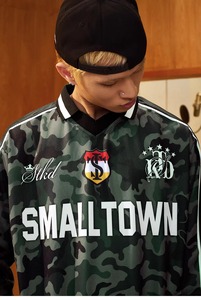 Maillot de football Polo Camouflage Patchwork Streetwear Vintage Impression camouflage Hockey Rugby Sports T-shirts de football originaux - Product Image 5