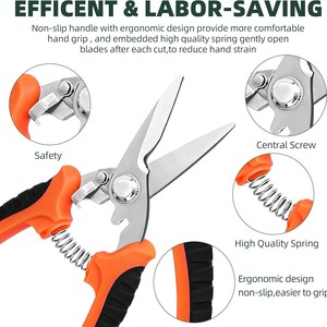 Công nghiệp thép không gỉ đa chức năng cắt dây kéo thợ điện đặc biệt 7 inch 8 inch Pin Heng ph187 Nhựa Màu Vàng - Product Image 5